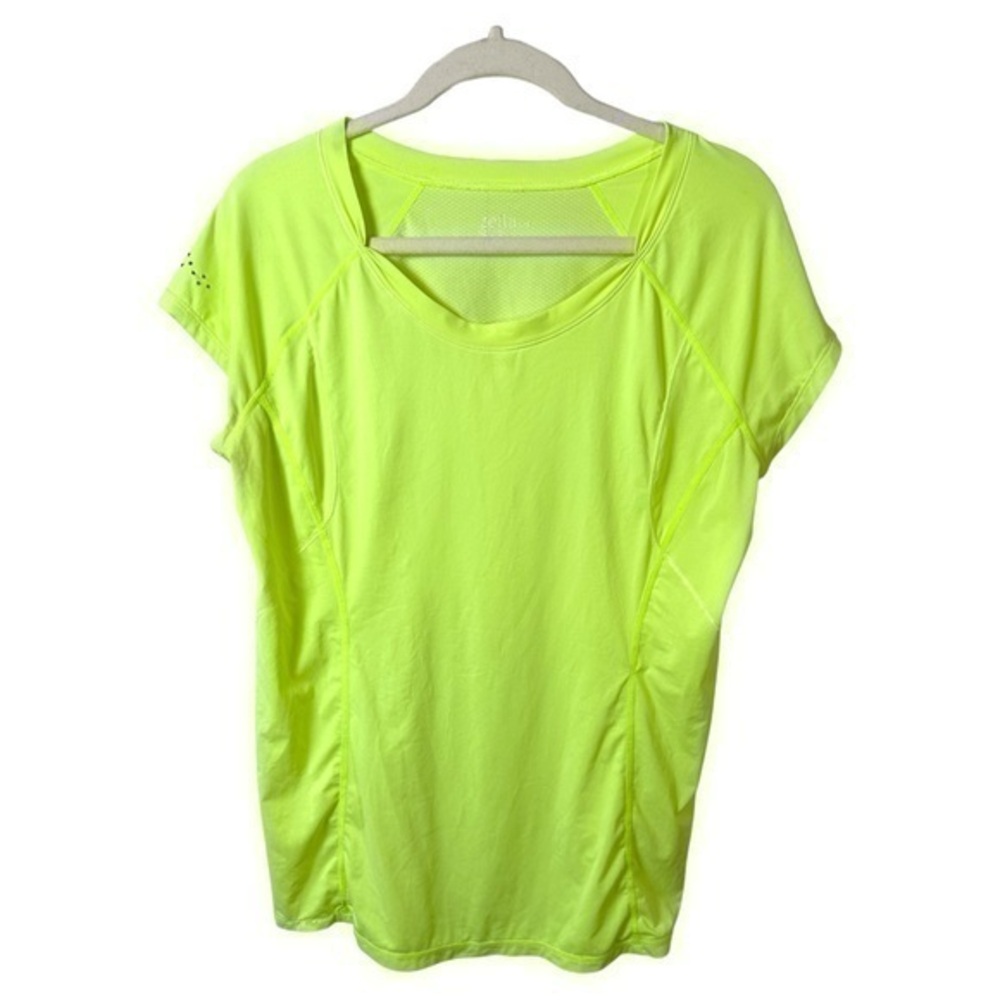 Zella Shirt Womens Large Short Sleeve Moisture Wicking Crew Neck Activewear Gym